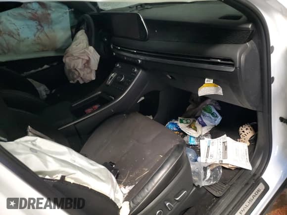 ✅ 2024 Hyundai Palisade Calligraphy • VIN: KM8R7DGE9RU746251 • Лот: 87936665. Опубликован ранее на Copart с пробегом Не указан. Бесплатный доступ к архиву аукционных продаж из США и подробный отчёт об истории автомобиля на DreamBid. Изображение 8.