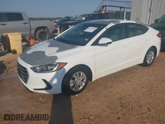 ✅ 2017 Hyundai Elantra SE • VIN: 5NPD74LF3HH102895 • Lot: 42922899. Listed on IAAI with 64,148 mi. Free auction sales archive from the USA and detailed vehicle history report at DreamBid. Image 2.