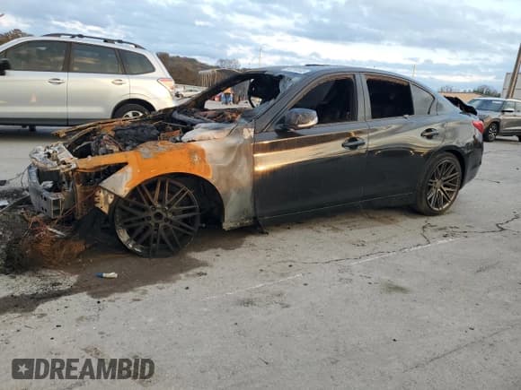 ✅ 2014 Infiniti Q50 Premium • VIN: JN1BV7AP7EM670386 • Lot: 90818555. Listed on Copart with Not provided. Free auction sales archive from the USA and detailed vehicle history report at DreamBid. Image 1.