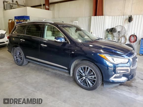 ✅ 2017 Infiniti QX60 • VIN: 5N1DL0MN2HC510161 • Lot: 59541475. Listed on Copart with 164,630 mi. Free auction sales archive from the USA and detailed vehicle history report at DreamBid. Image 4.