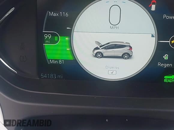 ✅ 2017 Chevrolet Bolt EV LT • VIN: 1G1FW6S0XH4190525 • Lot: 41548490. Wystawiony na IAAI z przebiegiem 54 183 mil. Bezpłatny archiwum sprzedaży aukcyjnych z USA i szczegółowy raport historii pojazdu na DreamBid. Zdjęcie 15.