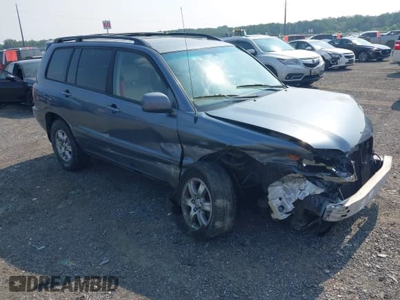 ✅ 2007 Toyota Highlander • VIN: JTEGP21A870145905 • Лот: 42893217. Опубликован ранее на IAAI с пробегом 115 367 миль. Бесплатный доступ к архиву аукционных продаж из США и подробный отчёт об истории автомобиля на DreamBid. Изображение 1.