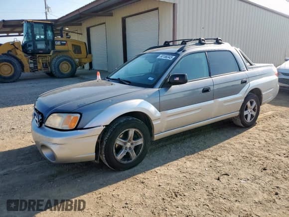 ✅ 2005 Subaru Baja Special Sports • VIN: 4S4BT62C657103234 • Лот: 80186345. Опубликован ранее на Copart с пробегом 142 756 миль. Бесплатный доступ к архиву аукционных продаж из США и подробный отчёт об истории автомобиля на DreamBid. Изображение 1.