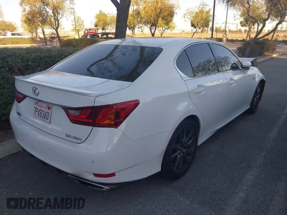 ✅ 2015 Lexus GS 350 • VIN: JTHBE1BLXFA017767 • Lot: 43649127. Listed on IAAI with 64,442 mi. Free auction sales archive from the USA and detailed vehicle history report at DreamBid. Image 4.