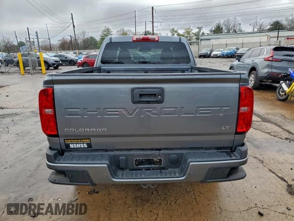 ✅ 2022 Chevrolet Colorado 2WD LT • VIN: 1GCHSCEA5N1171053 • Lot: 92052785. Listed on Copart with 28,775 mi. Free auction sales archive from the USA and detailed vehicle history report at DreamBid. Image 6.