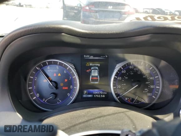 ✅ 2017 Infiniti Q50 Red Sport 400 • VIN: JN1FV7AP3HM850048 • Lot: 62296385. Listed on Copart with 104,870 mi. Free auction sales archive from the USA and detailed vehicle history report at DreamBid. Image 9.