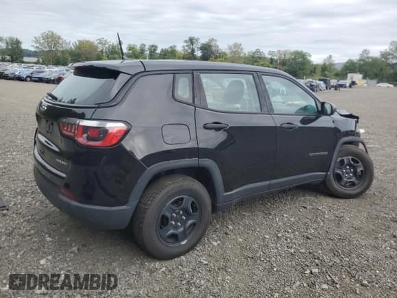 ✅ 2018 Jeep Compass Sport • VIN: 3C4NJDAB5JT107799 • Лот: 80172315. Опубликован ранее на Copart с пробегом 23 380 миль. Бесплатный доступ к архиву аукционных продаж из США и подробный отчёт об истории автомобиля на DreamBid. Изображение 3.