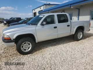 2002 Dodge Dakota Sport z VIN 1B7HG38N02S691280, wystawiony jako Copart lot #66309924 z przebiegiem 227 327 mil mil oraz Czysty tytuł • Clean title. Historia ofert i sprzedaży dostępna na DreamBid. Obrazek 1.