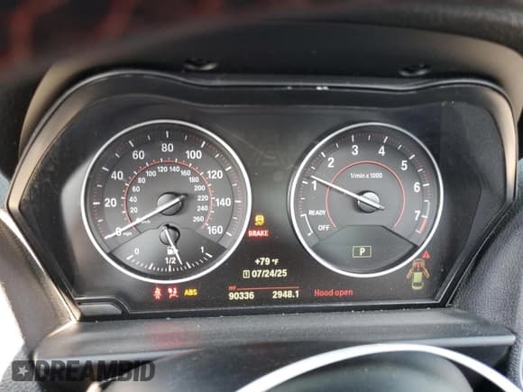 ✅ 2016 BMW 2 Series 228i xDrive • VIN: WBA1G9C54GV598406 • Lot: 65675705. Listed on Copart with 90,336 mi. Free auction sales archive from the USA and detailed vehicle history report at DreamBid. Image 9.