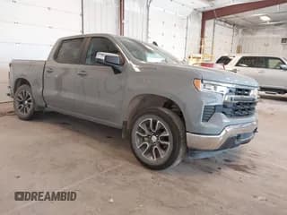 ✅ 2024 Chevrolet Silverado 1500 LT • VIN: 1GCPDKEK8RZ158698 • Lot: 42411529. Listed on IAAI with 19,417 mi. Free auction sales archive from the USA and detailed vehicle history report at DreamBid. Image 1.