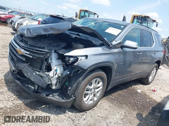 ✅ 2021 Chevrolet Traverse LT Cloth • VIN: 1GNERGKW4MJ182329 • Лот: 42351536. Опубликован ранее на IAAI с пробегом 95 279 миль. Бесплатный доступ к архиву аукционных продаж из США и подробный отчёт об истории автомобиля на DreamBid. Изображение 2.