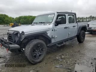 ✅ 2022 Jeep Gladiator Texas Trail • VIN: 1C6HJTAG7NL165957 • Лот: 58309485. Опубликован ранее на Copart с пробегом 86 805 миль. Бесплатный доступ к архиву аукционных продаж из США и подробный отчёт об истории автомобиля на DreamBid. Изображение 1.