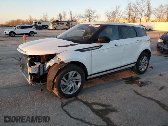 ✅ 2022 Land Rover Range Rover Evoque R-Dynamic S • VIN: SALZT2FX0NH167507 • Lot: 84201644. Wystawiony na Copart z przebiegiem 29 576 mil. Bezpłatny archiwum sprzedaży aukcyjnych z USA i szczegółowy raport historii pojazdu na DreamBid. Zdjęcie 1.