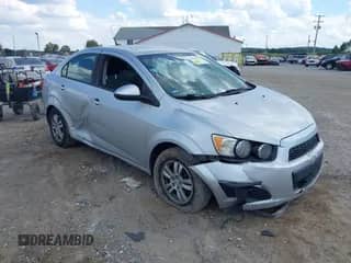 2012 Chevrolet Sonic LS with VIN 1G1JA5SH9C4223421, listed as a IAAI auction lot 43126074 with 180,689 mi miles and . Bid and sale history available at DreamBid. Image 1.