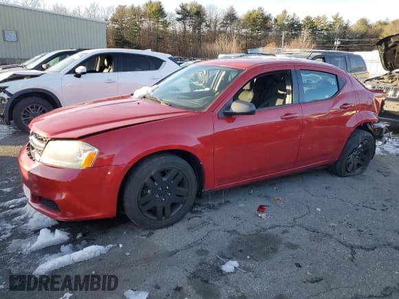 ✅ 2013 Dodge Avenger SE • VIN: 1C3CDZAB3DN616567 • Лот: 83195774. Опубликован ранее на Copart с пробегом Не указан. Бесплатный доступ к архиву аукционных продаж из США и подробный отчёт об истории автомобиля на DreamBid. Изображение 1.