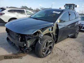 ✅ 2022 Hyundai Tucson Limited • VIN: 5NMJE3AE1NH111181 • Lot: 76868554. Wystawiony na Copart z przebiegiem 55 092 mil. Bezpłatny archiwum sprzedaży aukcyjnych z USA i szczegółowy raport historii pojazdu na DreamBid. Zdjęcie 1.