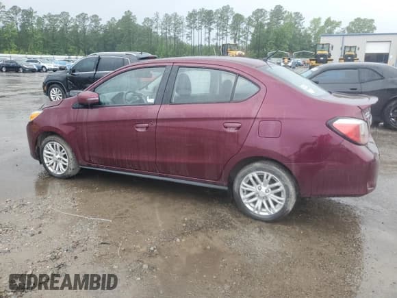 ✅ 2023 Mitsubishi Mirage SE • VIN: ML32FVFJ8PHF01403 • Lot: 56116815. Wystawiony na Copart z przebiegiem 49 239 mil. Bezpłatny archiwum sprzedaży aukcyjnych z USA i szczegółowy raport historii pojazdu na DreamBid. Zdjęcie 2.