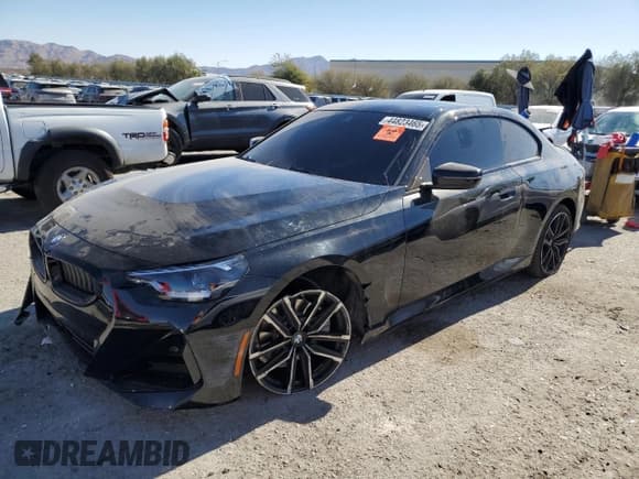 ✅ 2024 BMW 2 Series 230i • VIN: 3MW23CM07R8E89279 • Лот: 44823465. Опубликован ранее на Copart с пробегом 4 481 миль. Бесплатный доступ к архиву аукционных продаж из США и подробный отчёт об истории автомобиля на DreamBid. Изображение 1.