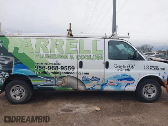 ✅ 2019 Chevrolet Express Cargo • VIN: 1GCWGBFPXK1142407 • Лот: 41509288. Опубликован ранее на IAAI с пробегом Не указан. Бесплатный доступ к архиву аукционных продаж из США и подробный отчёт об истории автомобиля на DreamBid. Изображение 14.