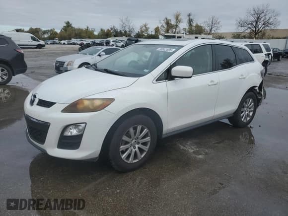 ✅ 2012 Mazda CX-7 i Touring • VIN: JM3ER2C52C0416786 • Lot: 90633895. Listed on Copart with 130,446 mi. Free auction sales archive from the USA and detailed vehicle history report at DreamBid. Image 1.