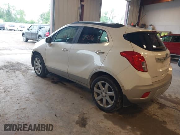 ✅ 2013 Buick Encore Leather • VIN: KL4CJGSB4DB113715 • Lot: 42372456. Listed on IAAI with 172,427 mi. Free auction sales archive from the USA and detailed vehicle history report at DreamBid. Image 3.