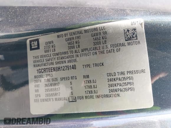 ✅ 2017 Chevrolet Colorado 4WD ZR2 • VIN: 1GCRTEEN8H1279140 • Лот: 42498421. Опубликован ранее на IAAI с пробегом 90 736 миль. Бесплатный доступ к архиву аукционных продаж из США и подробный отчёт об истории автомобиля на DreamBid. Изображение 9.