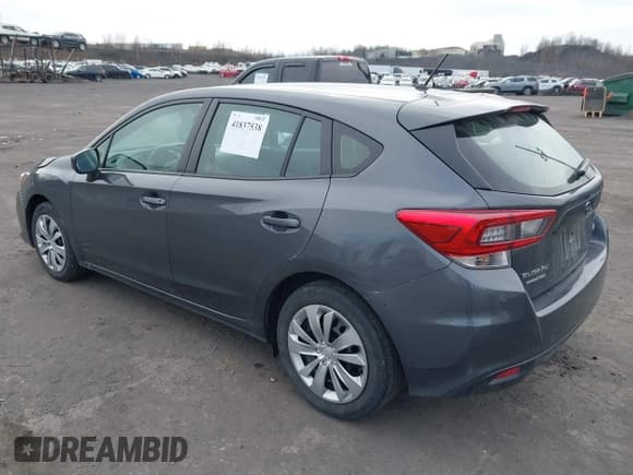 ✅ 2021 Subaru Impreza • VIN: 4S3GTAB67M3714919 • Lot: 41837538. Listed on IAAI with 39,370 mi. Free auction sales archive from the USA and detailed vehicle history report at DreamBid. Image 3.