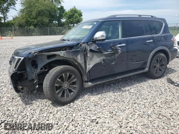 ✅ 2018 Nissan Armada Platinum • VIN: JN8AY2NE5J9732803 • Lot: 67293965. Listed on Copart with 120,582 mi. Free auction sales archive from the USA and detailed vehicle history report at DreamBid. Image 1.