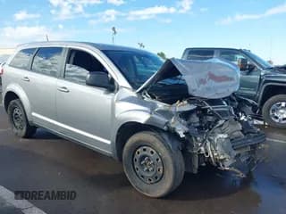 ✅ 2015 Dodge Journey American Value • VIN: 3C4PDCAB5FT720393 • Лот: 43412432. Опубликован ранее на IAAI с пробегом 230 534 миль. Бесплатный доступ к архиву аукционных продаж из США и подробный отчёт об истории автомобиля на DreamBid. Изображение 1.