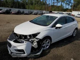 ✅ 2018 Chevrolet Cruze Premier • VIN: 3G1BF6SM6JS555760 • Lot: 65278102. Listed on Copart with 65,635 mi. Free auction sales archive from the USA and detailed vehicle history report at DreamBid. Image 2.