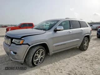 ✅ 2020 Jeep Grand Cherokee High Altitude • VIN: 1C4RJECG7LC407827 • Lot: 56862015. Listed on Copart with 72,880 mi. Free auction sales archive from the USA and detailed vehicle history report at DreamBid. Image 1.