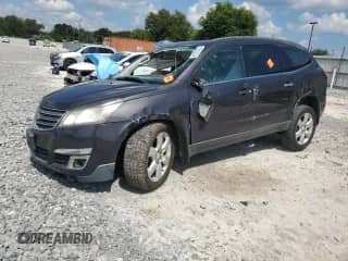 2016 Chevrolet Traverse LT with VIN 1GNKRGKD2GJ321993, listed as a Copart auction lot 81277635 with Not provided miles and Salvage title. Bid and sale history available at DreamBid. Image 1.