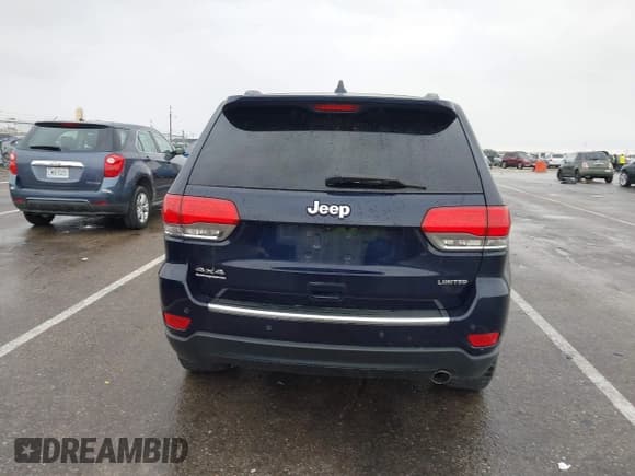 ✅ 2017 Jeep Grand Cherokee Limited • VIN: 1C4RJFBG0HC885487 • Lot: 43544631. Listed on IAAI with 182,542 mi. Free auction sales archive from the USA and detailed vehicle history report at DreamBid. Image 16.