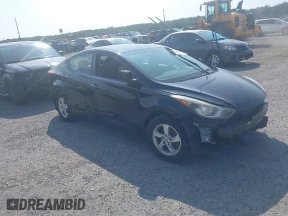 ✅ 2014 Hyundai Elantra SE • VIN: 5NPDH4AE9EH539058 • Lot: 43135781. Listed on IAAI with 111,737 mi. Free auction sales archive from the USA and detailed vehicle history report at DreamBid. Image 1.