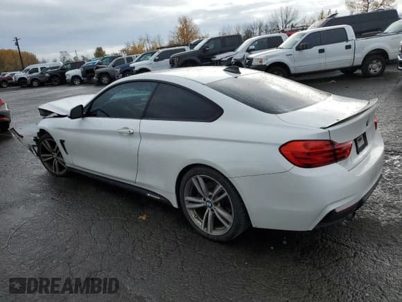 ✅ 2014 BMW 4 Series 435i • VIN: WBA3R1C52EF774462 • Lot: 81502044. Listed on Copart with 113,314 mi. Free auction sales archive from the USA and detailed vehicle history report at DreamBid. Image 2.