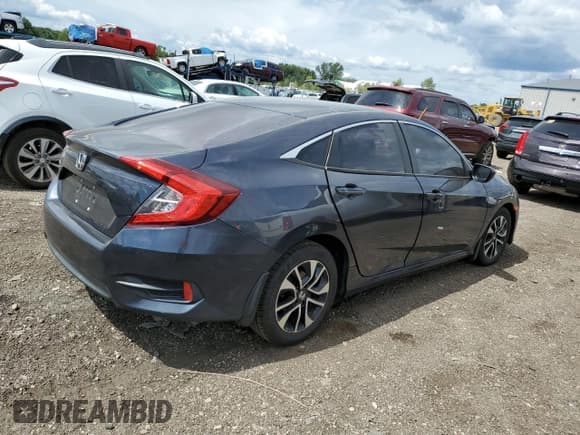 ✅ 2016 Honda Civic LX • VIN: 19XFC2F58GE024676 • Lot: 70344345. Listed on Copart with Not provided. Free auction sales archive from the USA and detailed vehicle history report at DreamBid. Image 3.