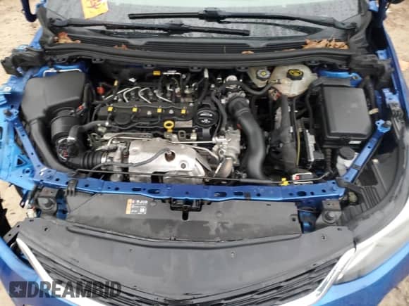 2017 Chevrolet Cruze LT z VIN 1G1BH5SEXH7239185, wystawiony jako Copart lot #45690555 z przebiegiem 70 378 mil mil oraz Nie do naprawy • Non repairable. Historia ofert i sprzedaży dostępna na DreamBid. Obrazek 11.