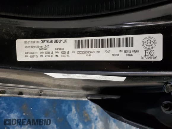 ✅ 2013 Dodge Avenger SXT • VIN: 1C3CDZCB6DN650449 • Лот: 88504535. Опубликован ранее на Copart с пробегом 148 955 миль. Бесплатный доступ к архиву аукционных продаж из США и подробный отчёт об истории автомобиля на DreamBid. Изображение 14.