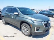 ✅ 2022 Chevrolet Traverse LT Cloth • VIN: 1GNERGKW0NJ149054 • Lot: 43058528. Listed on IAAI with 43,751 mi. Free auction sales archive from the USA and detailed vehicle history report at DreamBid. Image 1.