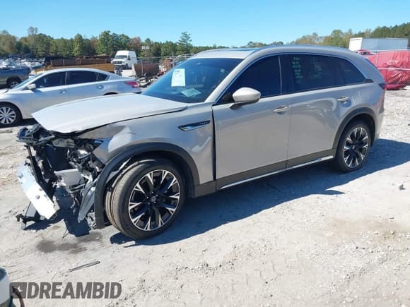 ✅ 2024 Mazda CX-90 Premium Plus • VIN: JM3KKEHA2R1151112 • Lot: 43471755. Wystawiony na IAAI z przebiegiem 16 727 mil. Bezpłatny archiwum sprzedaży aukcyjnych z USA i szczegółowy raport historii pojazdu na DreamBid. Zdjęcie 2.