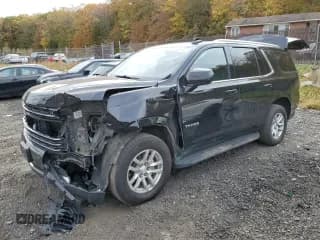 ✅ 2023 Chevrolet Tahoe LT • VIN: 1GNSKNKD5PR173039 • Lot: 90081505. Wystawiony na Copart z przebiegiem 125 161 mil. Bezpłatny archiwum sprzedaży aukcyjnych z USA i szczegółowy raport historii pojazdu na DreamBid. Zdjęcie 1.