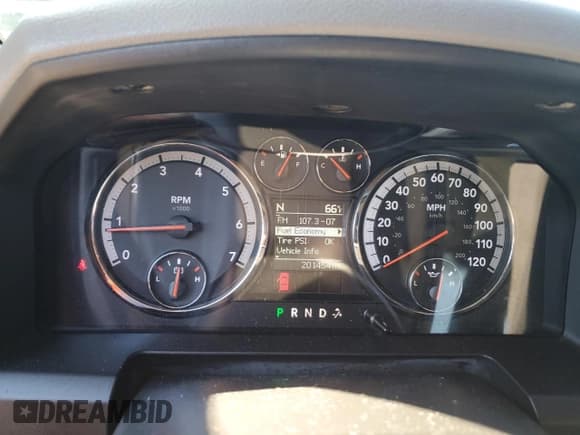 ✅ 2012 Ram 1500 Big Horn • VIN: 1C6RD6GT7CS122563 • Lot: 89541315. Listed on Copart with 201,454 mi. Free auction sales archive from the USA and detailed vehicle history report at DreamBid. Image 9.