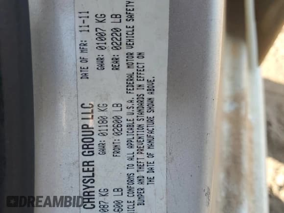 ✅ 2012 Dodge Avenger SE • VIN: 1C3CDZABXCN171419 • Lot: 77384974. Wystawiony na Copart z przebiegiem 160 765 mil. Bezpłatny archiwum sprzedaży aukcyjnych z USA i szczegółowy raport historii pojazdu na DreamBid. Zdjęcie 15.