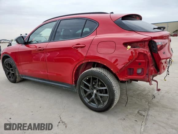 ✅ 2019 Alfa Romeo Stelvio • VIN: ZASPAKAN9K7C69245 • Lot: 63519445. Listed on Copart with 50,865 mi. Free auction sales archive from the USA and detailed vehicle history report at DreamBid. Image 2.