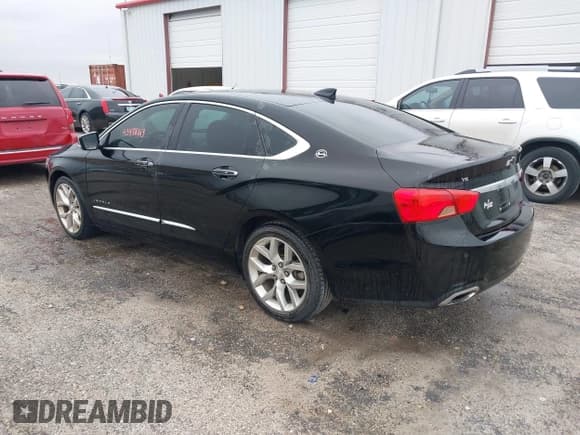 ✅ 2017 Chevrolet Impala Premier • VIN: 1G1145S35HU115235 • Lot: 43498163. Listed on IAAI with 101,561 mi. Free auction sales archive from the USA and detailed vehicle history report at DreamBid. Image 3.