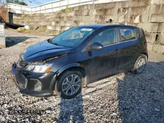 2018 Chevrolet Sonic LT with VIN 1G1JD6SH0J4105798, listed as a Copart auction lot 84198525 with 114,769 mi miles and Salvage title. Bid and sale history available at DreamBid. Image 1.