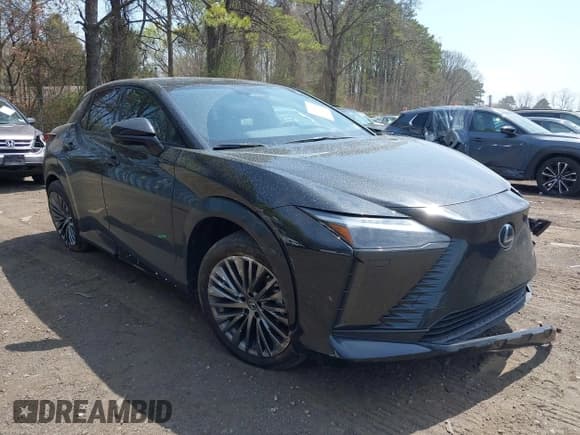 ✅ 2024 Lexus RZ 450e Premium • VIN: JTJAAAABXRA023751 • Lot: 42082320. Listed on IAAI with 15,641 mi. Free auction sales archive from the USA and detailed vehicle history report at DreamBid. Image 1.