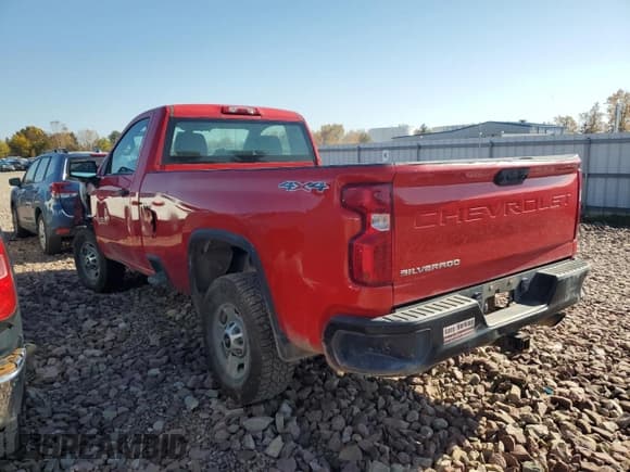 ✅ 2020 Chevrolet Silverado 2500HD Work Truck • VIN: 1GC3YLE73LF247429 • Лот: 76112934. Опубликован ранее на Copart с пробегом 80 528 миль. Бесплатный доступ к архиву аукционных продаж из США и подробный отчёт об истории автомобиля на DreamBid. Изображение 2.