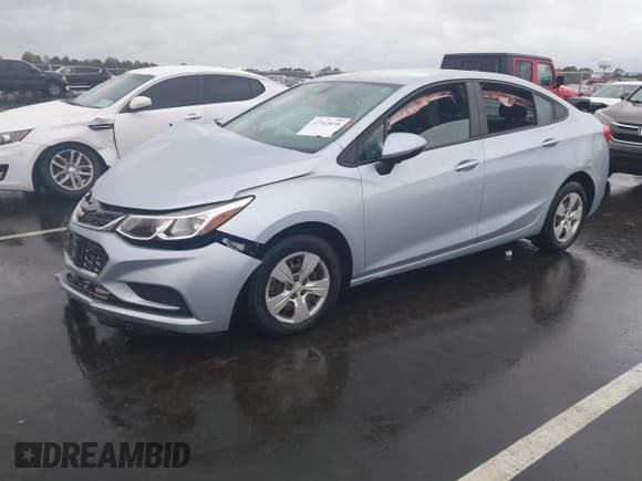 ✅ 2017 Chevrolet Cruze LS • VIN: 1G1BC5SM3H7169728 • Lot: 43563038. Listed on IAAI with 120,622 mi. Free auction sales archive from the USA and detailed vehicle history report at DreamBid. Image 2.