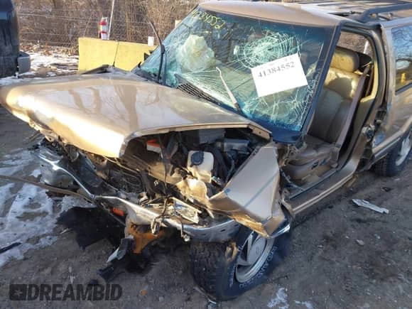 1999 Chevrolet Blazer LT z VIN 1GNDT13W1X2125173, wystawiony jako IAAI lot #41384552 z przebiegiem 208 059 mil mil oraz . Historia ofert i sprzedaży dostępna na DreamBid. Obrazek 6.